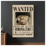 ONE PIECE WANTED ZORO EGGHEAD 3D POSTER - immagine 2