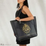 HP HOGWARTS BLACK PU LEATHER HANDBAG - immagine 5