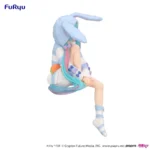 HATSUNE MIKU RABBIT EAR HOOD PAJAMA BLUE NOODLE STOPPER FIG - immagine 6