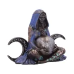 TRIPLE MOON GODDESS ART FIGURINE MINI - immagine 2