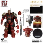 MCFARLANE ELITE 7INCH WARHAMMER 4000 DAWN OF WAR 4 CAPTAIN  CYRUS IN PHOBOS ARMOR ACTION FIGURE
