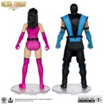 Mortal Kombat Action Figure 2-Pack Sub-Zero vs. Mileena (Klassiks) 18 cm - immagine 6