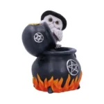 SNOWY BREW OWL BACKFLOW INCENSE BURNER - immagine 8