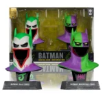 DC DIRECT 1:3 BATMAN COWL PROP REPLICA BATMAN HUSH + BATMAN KNIGHTFALL JOKEROZED 2-PACK - immagine 2