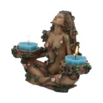 TREE SPIRIT BALANCE OF NATURE FEMALE TEALIGHT CANDLE HOLDER - immagine 4