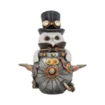 AVIAN INVENTION STEAMPUNK OWL FIG - immagine 5