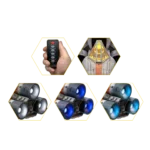 BATTLESTAR GALACTICA  COLONIAL VIPER MKI ELECTRONIC VEHICLE + LIEUTENANT BOOMER  FIGURE - immagine 3