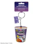 KPOP DEMON HUNTERS RUMI SUPERSTAR FLAVOR NOODLES SQUISHY KEYCHAIN - immagine 2