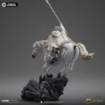 LORD OF THE RING GANDALF THE WHITE ON SHADOWFAX CCXP EXCLUSIVE 1/10  STATUE - immagine 3