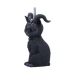 PAWZUPH BLACK HORNED CAT HANGING ORNAMENT - immagine 6