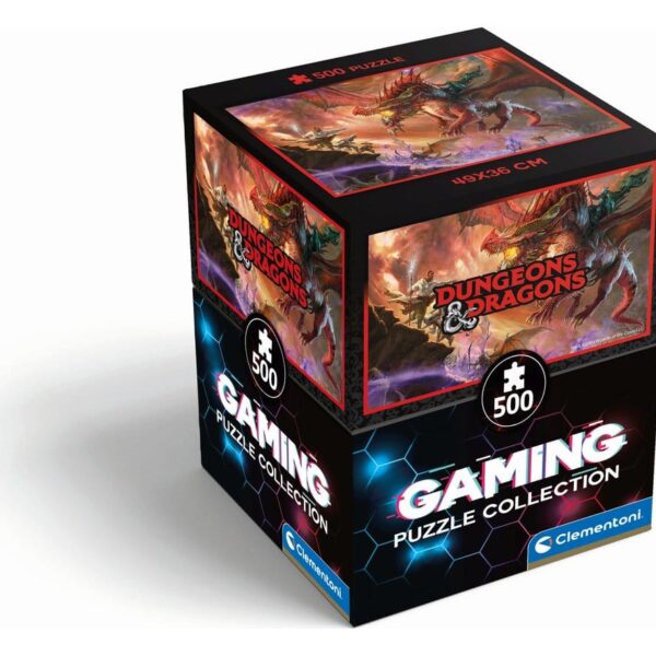 Dungeons & Dragons Gaming Puzzle Collection Jigsaw Puzzle Dragon Attack (500 pieces)