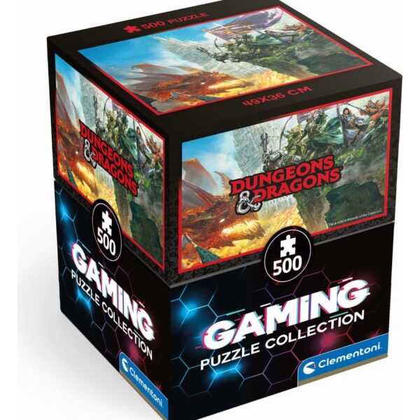 Dungeons & Dragons Gaming Puzzle Collection Jigsaw Puzzle Attack of the Dragon (500 pieces)