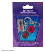 KPop Demon Hunters Charm Keychain Saja Boys - immagine 3