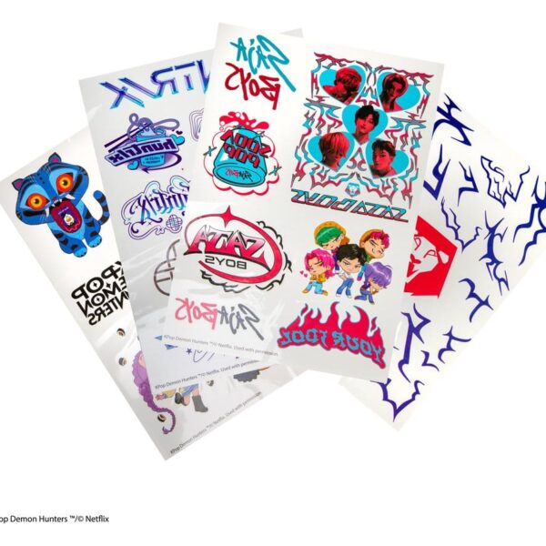 KPop Demon Hunters Tattoo Stickers KPop Demon Hunters