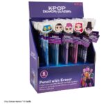 KPop Demon Hunters Pencil & Eraser Series 1 Display (30)