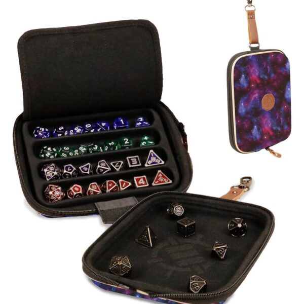 Enhance Board Game Dice Bag Designer Edition Galaxy