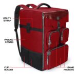 Enhance Board Game Backpack Collector's Edition Red - immagine 4