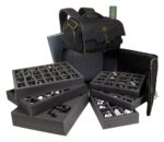 Enhance Miniature Painting Storage Backpack Black