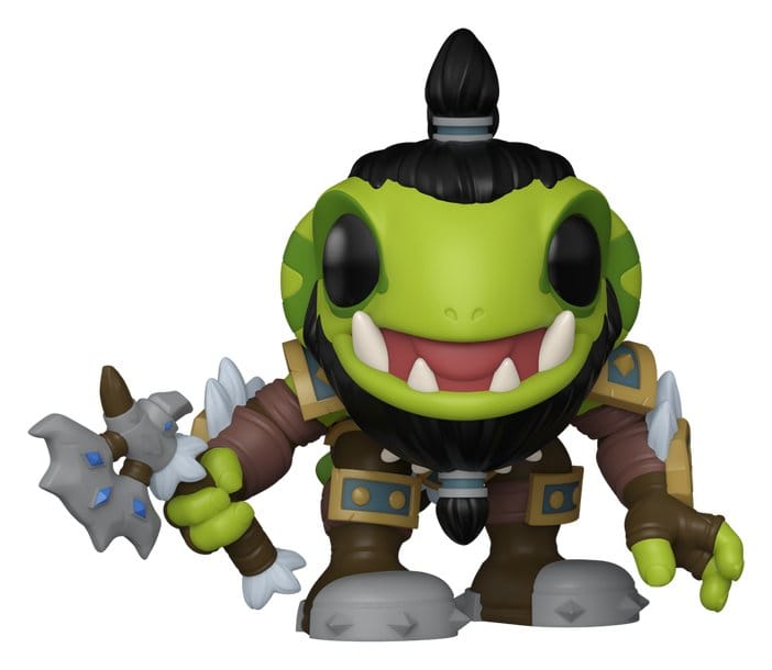x_fk88390 World of Warcraft: Murloc Cosplay POP! Games Vinyl Figure Baby Murloc Thrall (Grommloc) 9 cm - immagine 1
