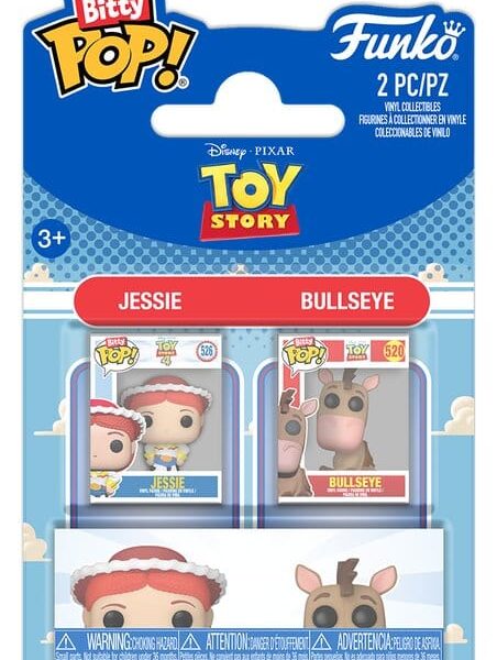 Toy Story Bitty POP! Vinyl Figures 2-Pack Jessie & Bullseye 2 cm