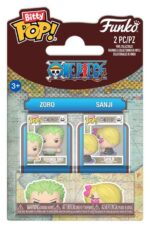One Piece Bitty POP! Vinyl Figures 2-Pack Zoro & Sanji 2 cm