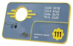 Fallout Replica Security Keycard Vault 111 Limited Edition 11 cm - immagine 3