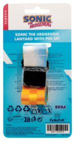 Sonic The Hedgehog Lanyard & Pin Badge Set - immagine 3