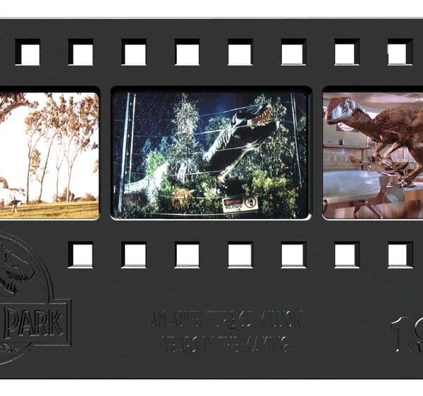 Jurassic Park Ingot Metal Film Strip Collectible 12 cm
