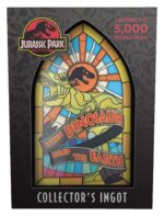Jurassic Park Ingot Stained Glass Style Metal 11 cm - immagine 5