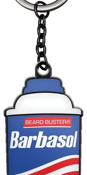 Jurassic Park Keychain Sliding Barbasol Can