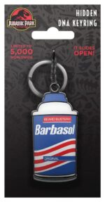 Jurassic Park Keychain Sliding Barbasol Can - immagine 5