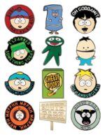 South Park Mystery Pin Badges Display (12)