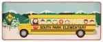 South Park Desk Pad & Coaster Set Elementary School Bus - immagine 6