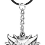 The Witcher 3 Keychain Wolf Medallion