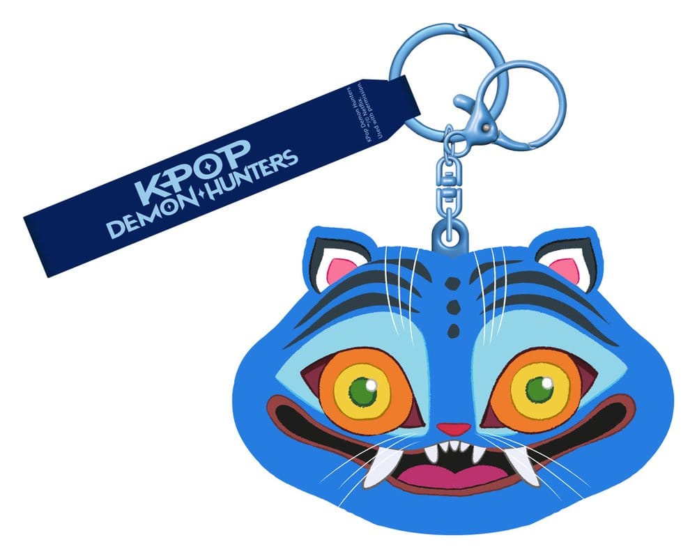 x_gp2511450 KPop Demon Hunters Silicone Keychain Derpy Tiger - immagine 1