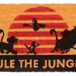Disney The Lion King Doormat Rule The Jungle 40 x 60 cm