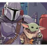 Star Wars The Mandalorian XL Mouse Mat The Child 80 x 35 cm