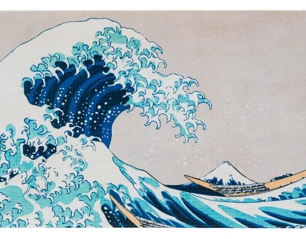 Hokusai The Great Wave of Kanagawa XL Mouse Mat 80 x 35 cm