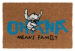 Disney Stitch Doormat Ohana 60 x 40 cm