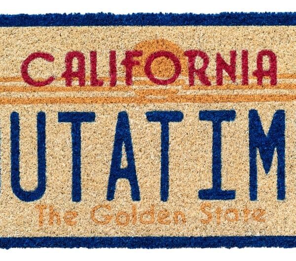Back to the Future Door Mat 60 x 30 cm