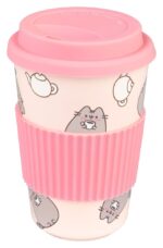 Pusheen Ceramic Mug with Lid 400 ml