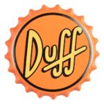 The Simpsons Magnet with Bottle Opener Duff Beer 7 cm