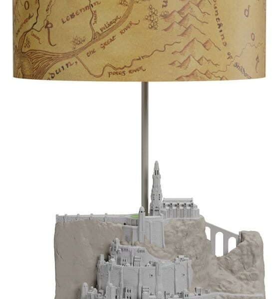 The Lord of the Rings Table Lamp with Shade Minas Tirith 34 cm