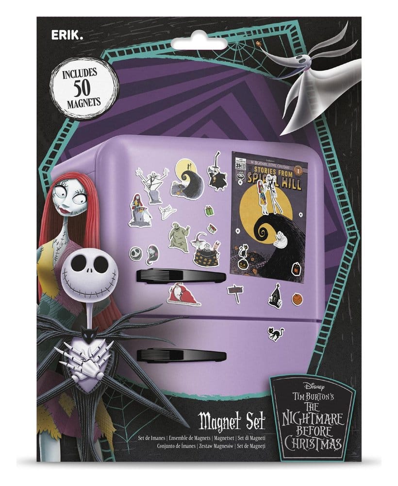 x_gpe82590 Disney Nightmare Before Christmas Die-Cut Magnet Set - immagine 1