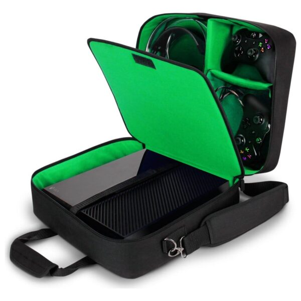 Enhance USA Gear S13 Console Gaming Xbox Case Green