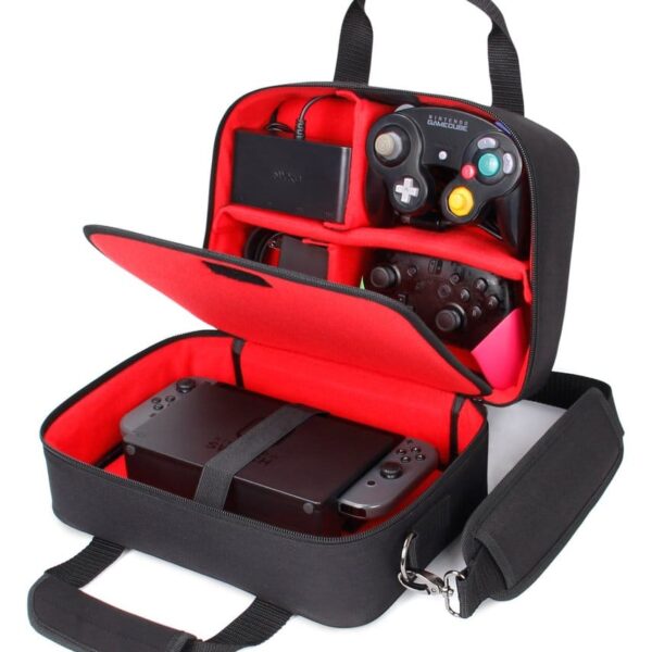 Enhance USA Gear S14 Console Gaming Nintendo Switch Case Red