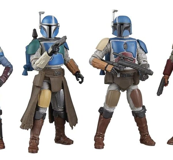 Star Wars The Mandalorian Vintage Collection Action Figure 4-Pack Mandalorian Shriek-Hawk 10 cm