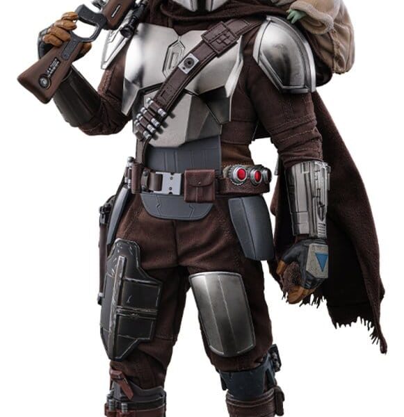 Star Wars: The Mandalorian & Grogu Movie Masterpiece Action Figure 1/6 The Mandalorian and Grogu 31 cm