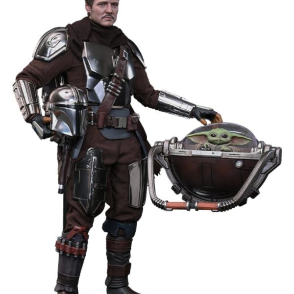 Star Wars: The Mandalorian & Grogu Movie Masterpiece Action Figure 1/6 The Mandalorian and Grogu (Deluxe Version) 31 cm