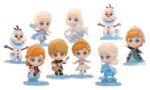 Frozen Cosbi Mini Figures 8 cm Blind Box Display (8)